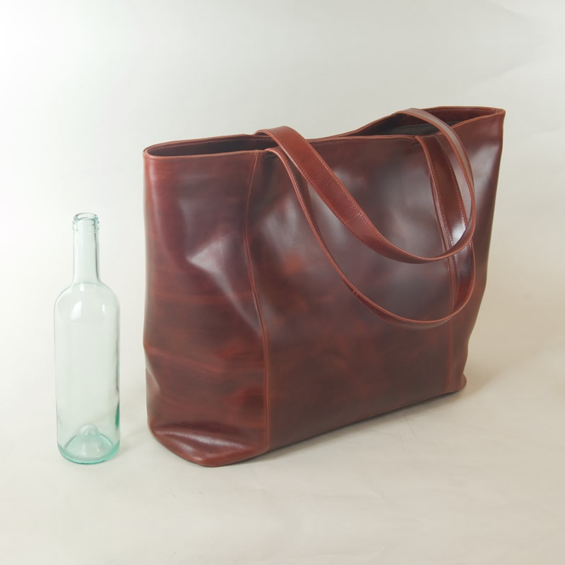 Handmade Leather Tote Bag - Extra Large