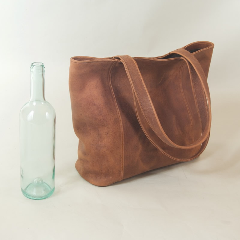 Handmade Leather Tote Bag - Medium